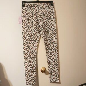 NWT ~ Women's High-Waisted Leopard Print Leggings from Wild Fable (Size: Medium)